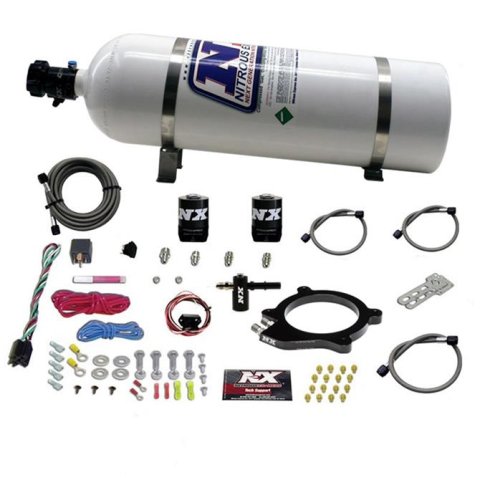 Nitrous Express Chevrolet Corvette/Camaro LT4 Supercharged 6.2L Nitrous Plate System w/15lb Bottle thumbnail 6