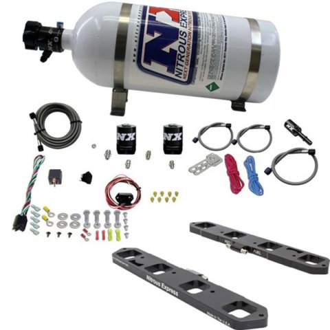 Nitrous Express Dodge Hemi 5.7L/6.1L/6.4L Direct Port Plate System w/o Bottle thumbnail 5