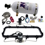 Nitrous Express Holley Hi-Ram Dry Direct Port Plate Nitrous System w/ 10lbs Bottle thumbnail 1