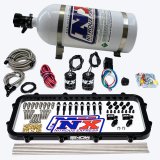 Nitrous Express Holley Hi-Ram Dry Direct Port Plate Nitrous System w/ 10lbs Bottle thumbnail 2