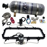 Nitrous Express Holley Hi-Ram Dry Direct Port Plate Nitrous System w/ 12lbs Bottle thumbnail 1