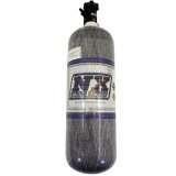 Nitrous Express Composite Bottle w/Lightning 500 Valve -6 Bottle Nipple (6.79 Dia. x 23.25 Tall) thumbnail 1