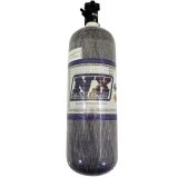Nitrous Express Composite Bottle w/Lightning 500 Valve -6 Bottle Nipple (6.79 Dia. x 23.25 Tall) thumbnail 2