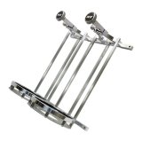 Nitrous Express Stand Up Dual Billet Bottle Bracket for 15lb Bottle (Flat Mount) thumbnail 1