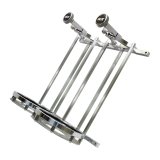 Nitrous Express Stand Up Dual Billet Bottle Bracket for 15lb Bottle (Flat Mount) thumbnail 2
