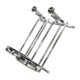 Nitrous Express Stand Up Dual Billet Bottle Bracket for 15lb Bottle (Flat Mount) thumbnail 3