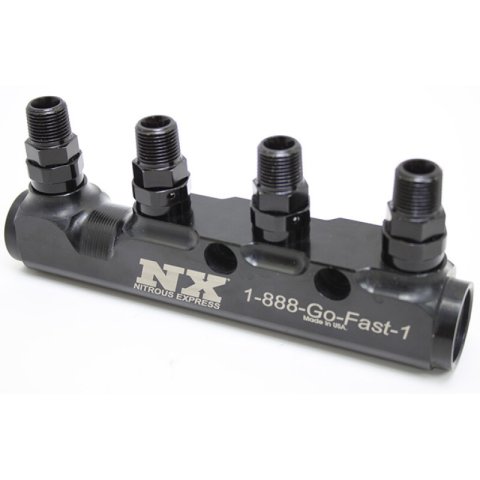Nitrous Express Fuel Log 4 Port w/Fittings thumbnail 2