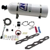Nitrous Express 2018+ Ford 5.0L Coyote Dry Direct Port Plate System w/15lb Bottle thumbnail 2