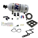 Nitrous Express Dry Dual Stage Billet Crossbar Plate System 100-1000hp (4500 Flange) w/10lb Bottle thumbnail 2