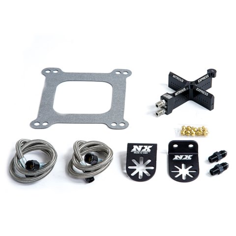 Nitrous Express Covert Crossbar Stage 6 Plate Conversion (4150 Flange) 50-300HP thumbnail 1
