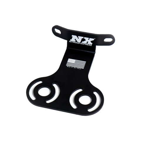 Nitrous Express 2024+ Ford Mustang 5.0L Dual Throttle Body Plate Solenoid Bracket