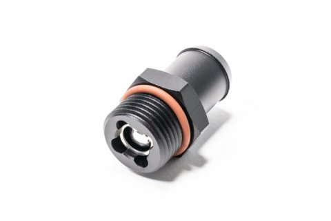 Radium Engineering 10AN ORB to .75in Barb Roll Over Valve thumbnail 1