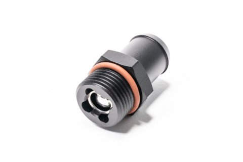 Radium Engineering 10AN ORB to .75in Barb Roll Over Valve thumbnail 2