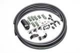 Radium Engineering Late Nissan Fuel Hanger Plumbing Kit Microglass Filter thumbnail 2