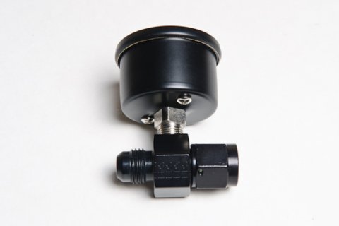 Radium Engineering Fuel Pressure Gauge w/ 6AN Inline Adapter thumbnail 3