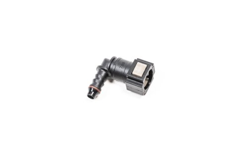 Radium Engineering 5/16in SAE Female to 90deg 5/16in Barb thumbnail 1