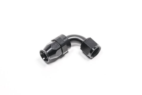 Radium Engineering -8AN 90 Degree PTFE Hose End - Black thumbnail 2