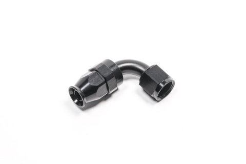Radium Engineering -8AN 90 Degree PTFE Hose End - Black thumbnail 1