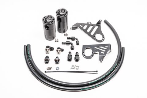 Radium Engineering Dual Catch Can Kit 2015-18 Focus ST Fluid Lock thumbnail 1