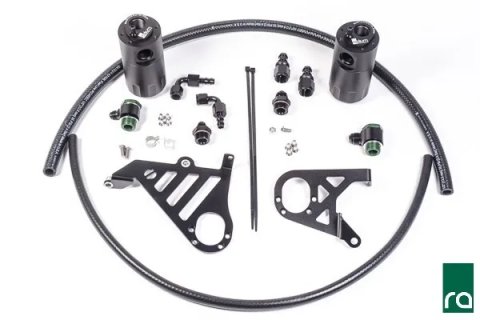Radium Engineering Dual Catch Can Kit 2015-18 Focus ST Fluid Lock thumbnail 2