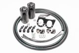 Radium Engineering Nissan R35 GT-R Dual Catch Can Kit CCV Fluid Lock thumbnail 2