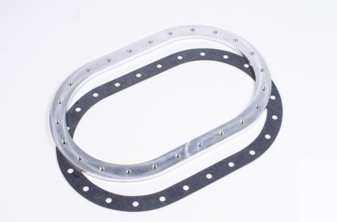 Radium Engineering Fuel Cell Weld Flange 24-Bolt Aluminum thumbnail 3