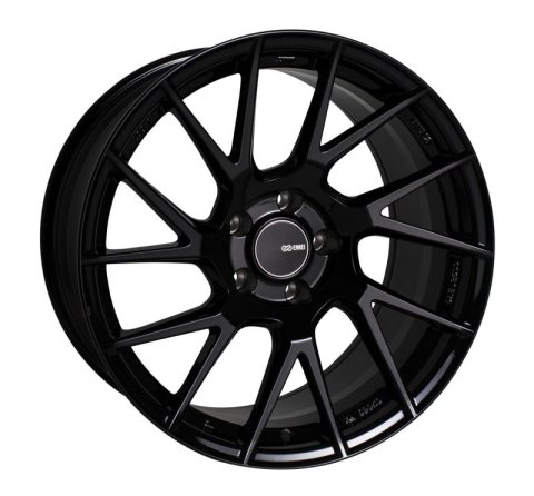 Enkei TM7 18x8.5 5x114.3 25mm Offset 72.6mm Bore Gloss Black Wheel thumbnail 1