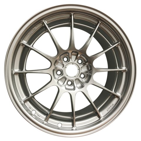 Enkei NT03+M 18x9.5 5x108 40mm Offset 72.6mm Bore F1 Silver Wheel (MIN ORDER QTY 40) thumbnail 1