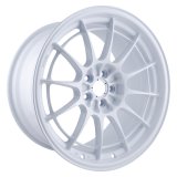 Enkei NT03+M 18x9.5 5x100 40mm Offset Vanquish White Wheel MOQ 40 thumbnail 1