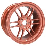 Enkei RPF1 18x9.5 5x114.3 38mm Offset 73mm Center Bore Orange Wheel thumbnail 1