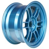 Enkei RPF1 17x9 5x114.3 35mm Offset 73mm Bore Emerald Blue Wheel (MOQ 40) thumbnail 1