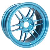 Enkei RPF1 17x9 5x114.3 35mm Offset 73mm Bore Emerald Blue Wheel (MOQ 40) thumbnail 3