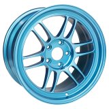 Enkei RPF1 17x9 5x114.3 35mm Offset 73mm Bore Emerald Blue Wheel (MOQ 40) thumbnail 4