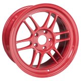 Enkei RPF1 17x9 5x114.3 35mm Offset 73mm Bore Competition Red Wheel (MOQ 40) thumbnail 2