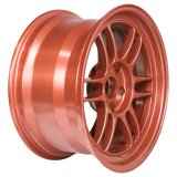 Enkei RPF1 17x9 5x114.3 22mm Offset 73mm Bore Orange Wheel thumbnail 2