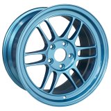 Enkei RPF1 17x9 5x114.3 45mm Offset 73mm Bore Emerald Blue Wheel (MOQ 40) thumbnail 1