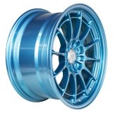 Enkei NT03+M 18x9.5 5x114.3 40mm Offset 72.6mm Bore Emerald Blue Wheel MOQ 40 thumbnail 3