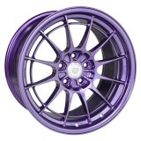 Enkei NT03+M 18x9.5 5x114.3 40mm Offset 72.6mm Bore Purple Wheel (MOQ 40) thumbnail 1