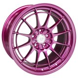 Enkei NT03+M 18x9.5 5x114.3 40mm Offset 72.6mm Bore Magenta Wheel (MOQ 40) thumbnail 2