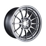 Enkei NT03+M 18x9.5 5x108 40mm Offset 72.6mm Bore Hyper Silver Wheel thumbnail 1