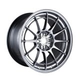 Enkei NT03+M 18x9.5 5x108 40mm Offset 72.6mm Bore Hyper Silver Wheel thumbnail 3