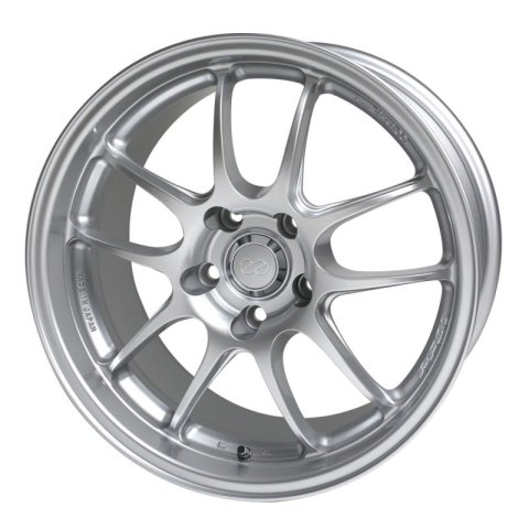 Enkei PF01 16x7 4x100 43mm Offset Silver Wheel Honda & Acura 4-Lug thumbnail 1