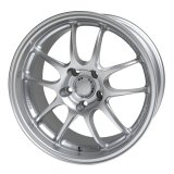 Enkei PF01 18x8 5x114.3 50mm Offset 75mm Hub Bore Silver Paint Wheel (MOQ 40) thumbnail 1