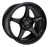 Enkei TS-5 18x8 5x114.3 40mm Offset 72.6mm Bore Gloss Black thumbnail 2