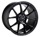 Enkei TS-V 17x8 5x114.3 45mm Offset 72.6mm Bore Gloss Black Wheel thumbnail 1