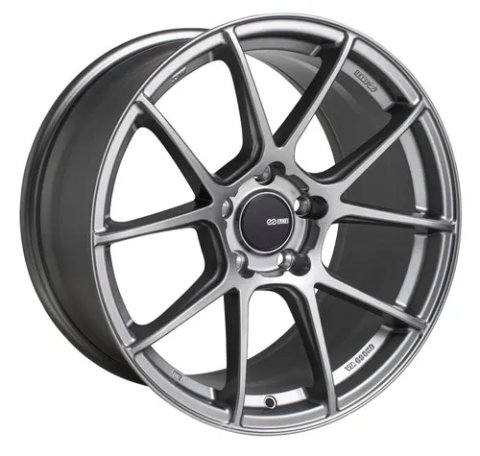 Enkei TS-V 18x9.5 5x120 40mm Offset 72.6mm Bore Storm Grey Wheel thumbnail 2