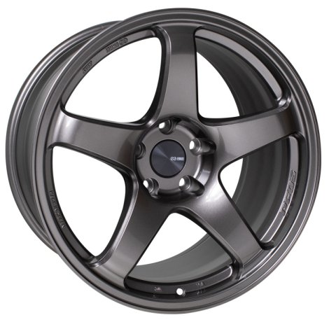 Enkei PF05 18x9 38mm 5x114.3 75mm Bore Dark Silver Wheel thumbnail 1