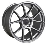 Enkei TS-V 18x8 5x112 45mm Offset 72.6mm Bore Storm Grey Wheel thumbnail 1