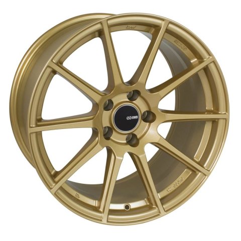 Enkei TS10 18x8.5 5x114.3 50mm Offset 72.6mm Bore Gold Wheel thumbnail 1