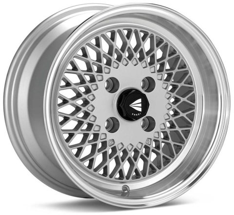 Enkei92 Classic Line 15x7 38mm Offset 4x100 Bolt Pattern Silver Wheel thumbnail 1